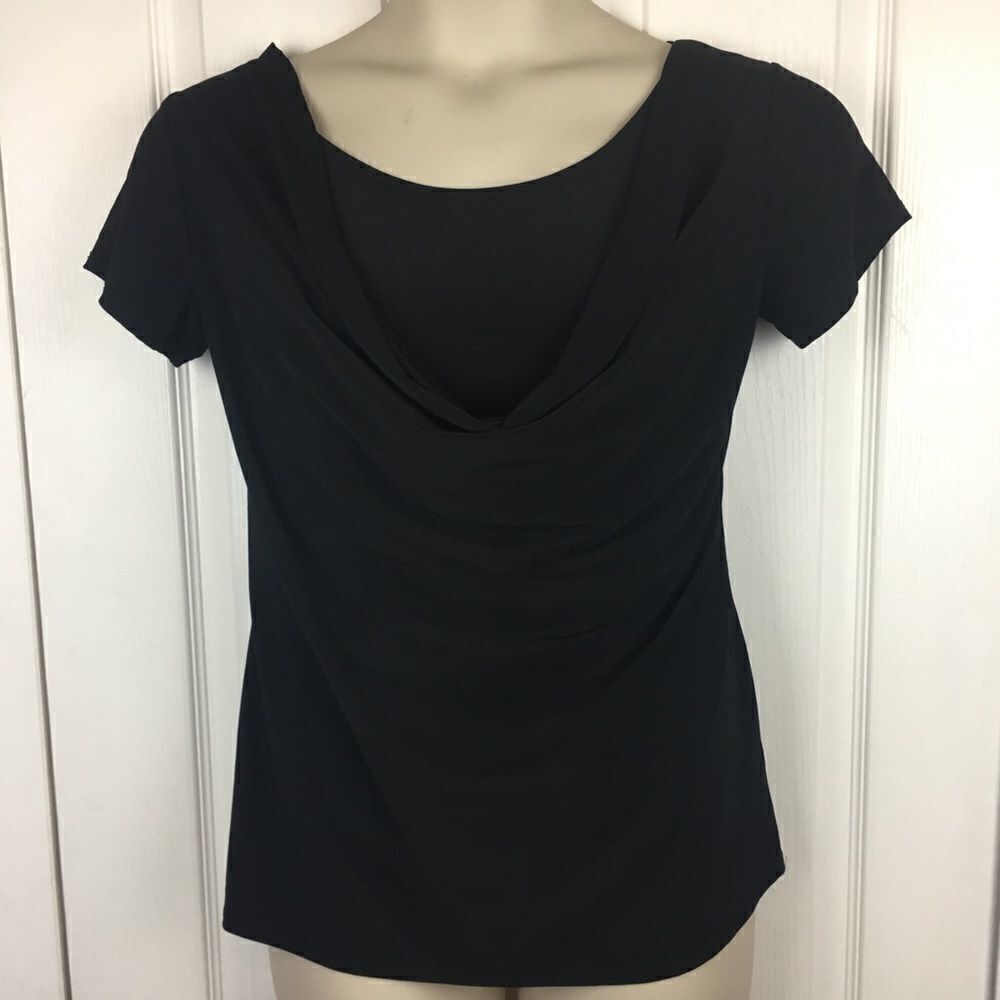 Rachel Black Stretch Top